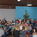 Spotkanie świąteczne dla dzieci 15-12-2016 remiza OSP Wiączemin Polski