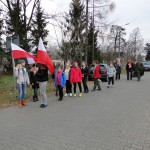 Dzień Niepodległości 11-11-2015 - przemarsz do kopca powstańców styczniowych
