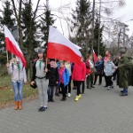 Dzień Niepodległości 11-11-2015 - przemarsz do kopca powstańców styczniowych