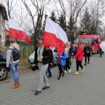 Dzień Niepodległości 11-11-2015 - przemarsz do kopca powstańców styczniowych