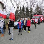 Dzień Niepodległości 11-11-2015 - przemarsz do kopca powstańców styczniowych