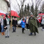 Dzień Niepodległości 11-11-2015 - przemarsz do kopca powstańców styczniowych
