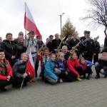 Dzień Niepodległości 11-11-2015 - przemarsz do kopca powstańców styczniowych