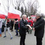 Dzień Niepodległości 11-11-2015 - przemarsz do kopca powstańców styczniowych
