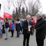 Dzień Niepodległości 11-11-2015 - przemarsz do kopca powstańców styczniowych