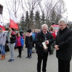 Dzień Niepodległości 11-11-2015 - przemarsz do kopca powstańców styczniowych