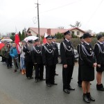 Dzień Niepodległości 11-11-2015 - przemarsz do kopca powstańców styczniowych