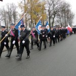Dzień Niepodległości 11-11-2015 - przemarsz do kopca powstańców styczniowych