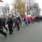 Dzień Niepodległości 11-11-2015 - przemarsz do kopca powstańców styczniowych