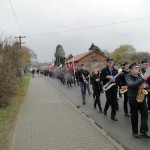 Dzień Niepodległości 11-11-2015 - przemarsz do kopca powstańców styczniowych