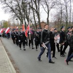 Dzień Niepodległości 11-11-2015 - przemarsz do kopca powstańców styczniowych