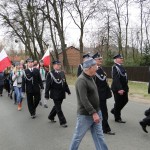 Dzień Niepodległości 11-11-2015 - przemarsz do kopca powstańców styczniowych