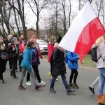 Dzień Niepodległości 11-11-2015 - przemarsz do kopca powstańców styczniowych