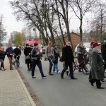 Dzień Niepodległości 11-11-2015 - przemarsz do kopca powstańców styczniowych