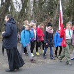 Dzień Niepodległości 11-11-2015 - przemarsz do kopca powstańców styczniowych