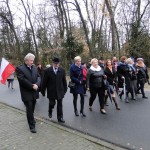 Dzień Niepodległości 11-11-2015 - przemarsz do kopca powstańców styczniowych