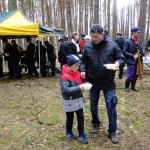 Dzień Niepodległości 11-11-2015 - przemarsz do kopca powstańców styczniowych
