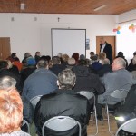 Spotkanie w Wiączeminie dot. wału w Dolinie Iłowsko-Dobrzykowskiej 24-02-2015