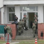 Targi Edukacyjne w Gimnazjum, pokaz OSP Słubice 20-10-2015