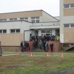 Targi Edukacyjne w Gimnazjum, pokaz OSP Słubice 20-10-2015
