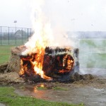 Targi Edukacyjne w Gimnazjum, pokaz OSP Słubice 20-10-2015