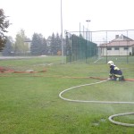 Targi Edukacyjne w Gimnazjum, pokaz OSP Słubice 20-10-2015
