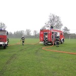Targi Edukacyjne w Gimnazjum, pokaz OSP Słubice 20-10-2015
