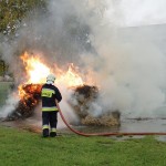 Targi Edukacyjne w Gimnazjum, pokaz OSP Słubice 20-10-2015