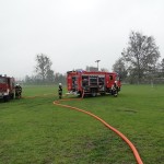 Targi Edukacyjne w Gimnazjum, pokaz OSP Słubice 20-10-2015