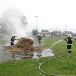 Targi Edukacyjne w Gimnazjum, pokaz OSP Słubice 20-10-2015
