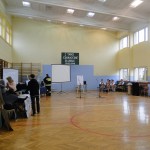 Targi Edukacyjne w Gimnazjum, pokaz OSP Słubice 20-10-2015
