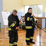 Targi Edukacyjne w Gimnazjum, pokaz OSP Słubice 20-10-2015