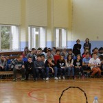 Targi Edukacyjne w Gimnazjum, pokaz OSP Słubice 20-10-2015