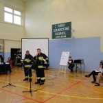 Targi Edukacyjne w Gimnazjum, pokaz OSP Słubice 20-10-2015