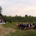Msza przy kapliczce w 5 rocznicę powodzi 23-05-2015