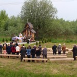 Msza przy kapliczce w 5 rocznicę powodzi 23-05-2015