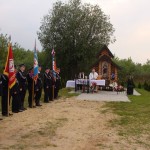 Msza przy kapliczce w 5 rocznicę powodzi 23-05-2015