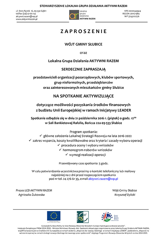 Spotkanie aktywizujące