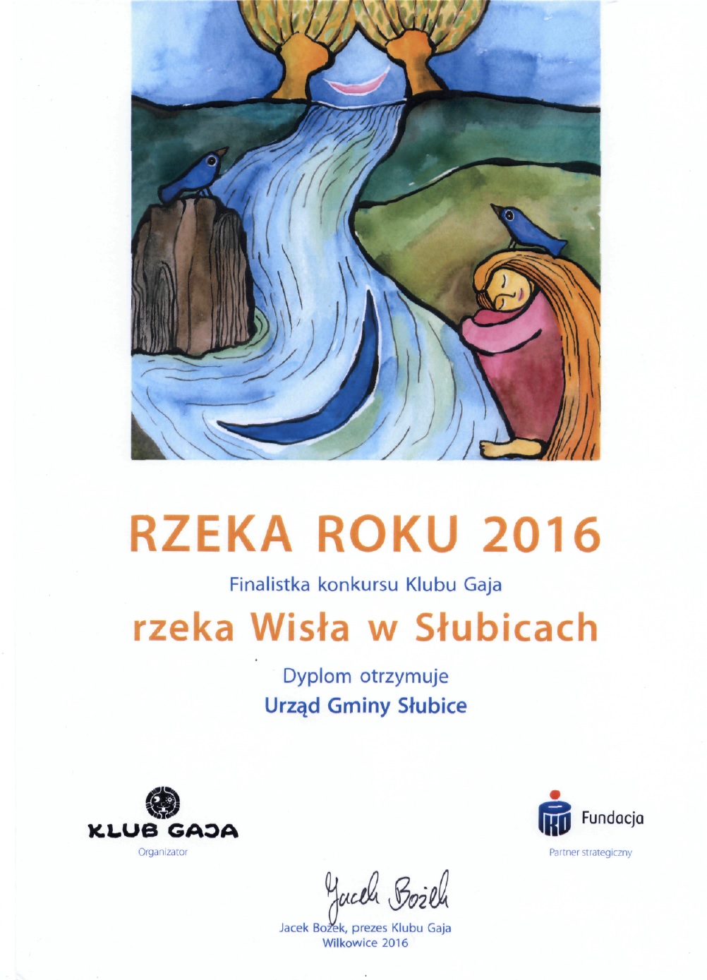 Wyniki konkursu Rzeka Roku 2016 