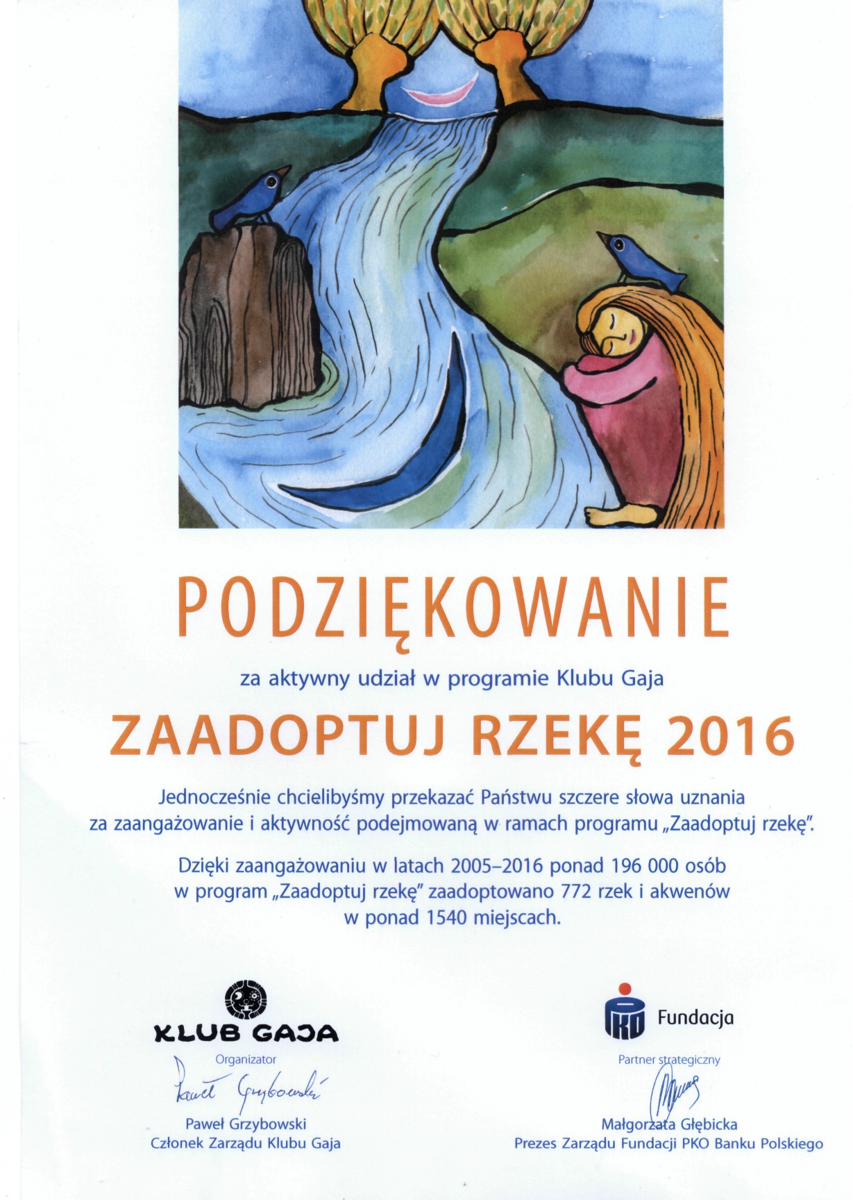 Zaadoptuj Rzekę 2016