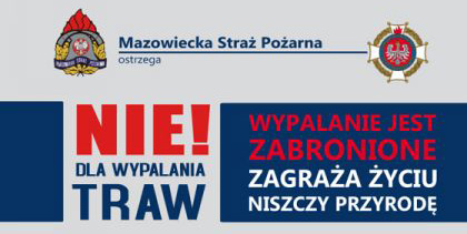 STOP wypalaniom traw!