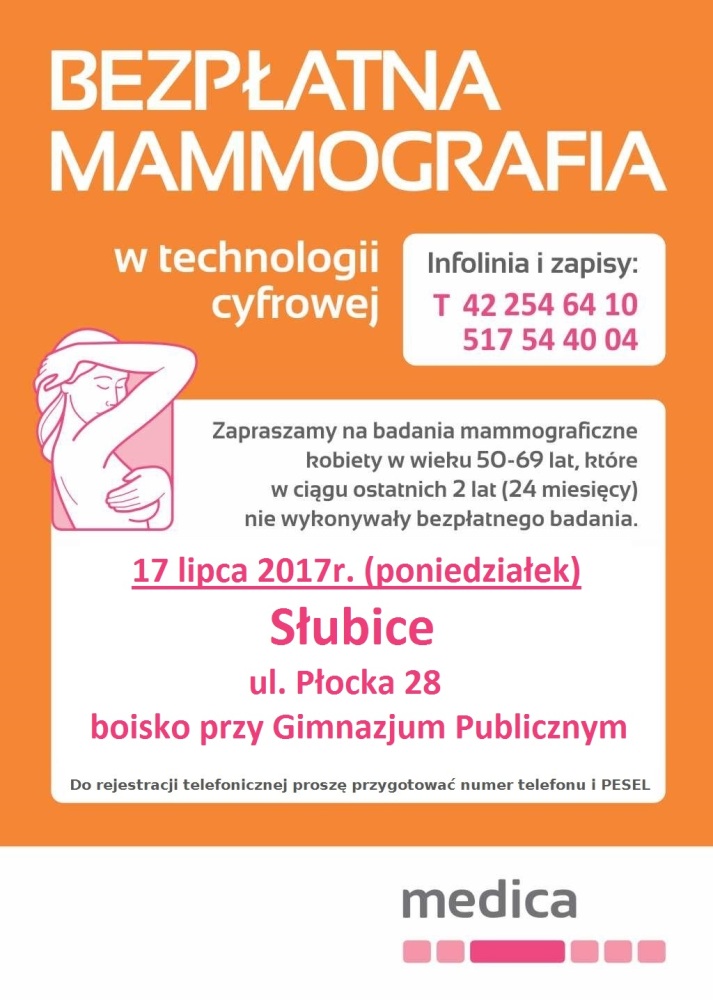 Bezpłatna mammografia