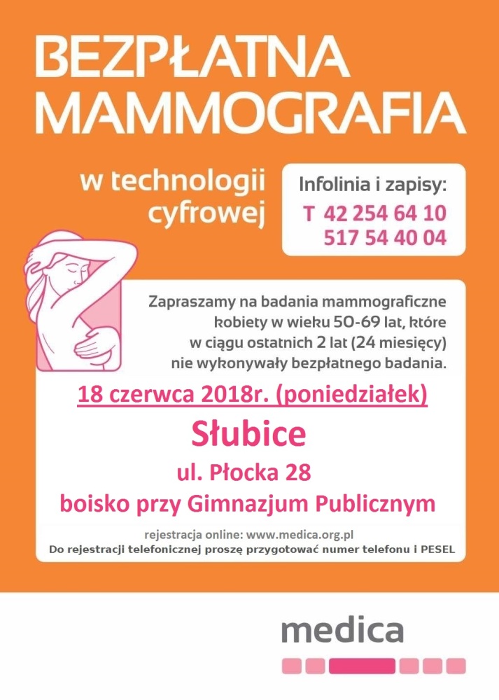 Bezpłatna mammografia