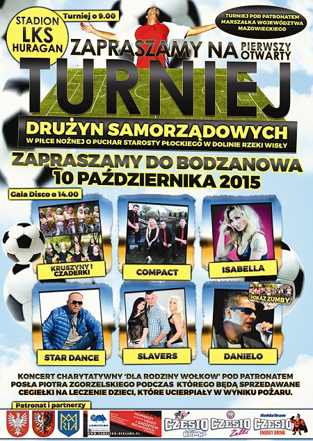 I Otwarty Turniej Samorządowców w Piłce Nożnej o Puchar Starosty Płockiego W Dolinie Rzeki Wisły