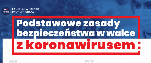 Podstawowe zasady bezpieczeństwa w walce z koronawirusem