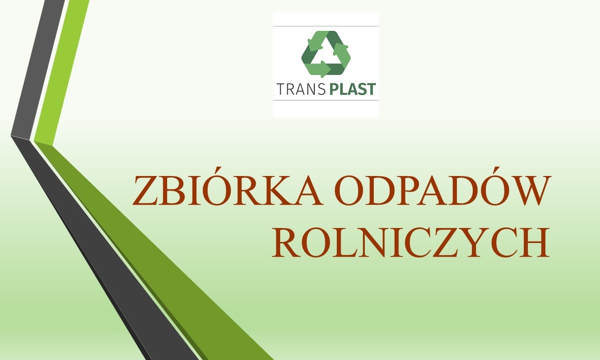 Odbiór odpadów rolniczych