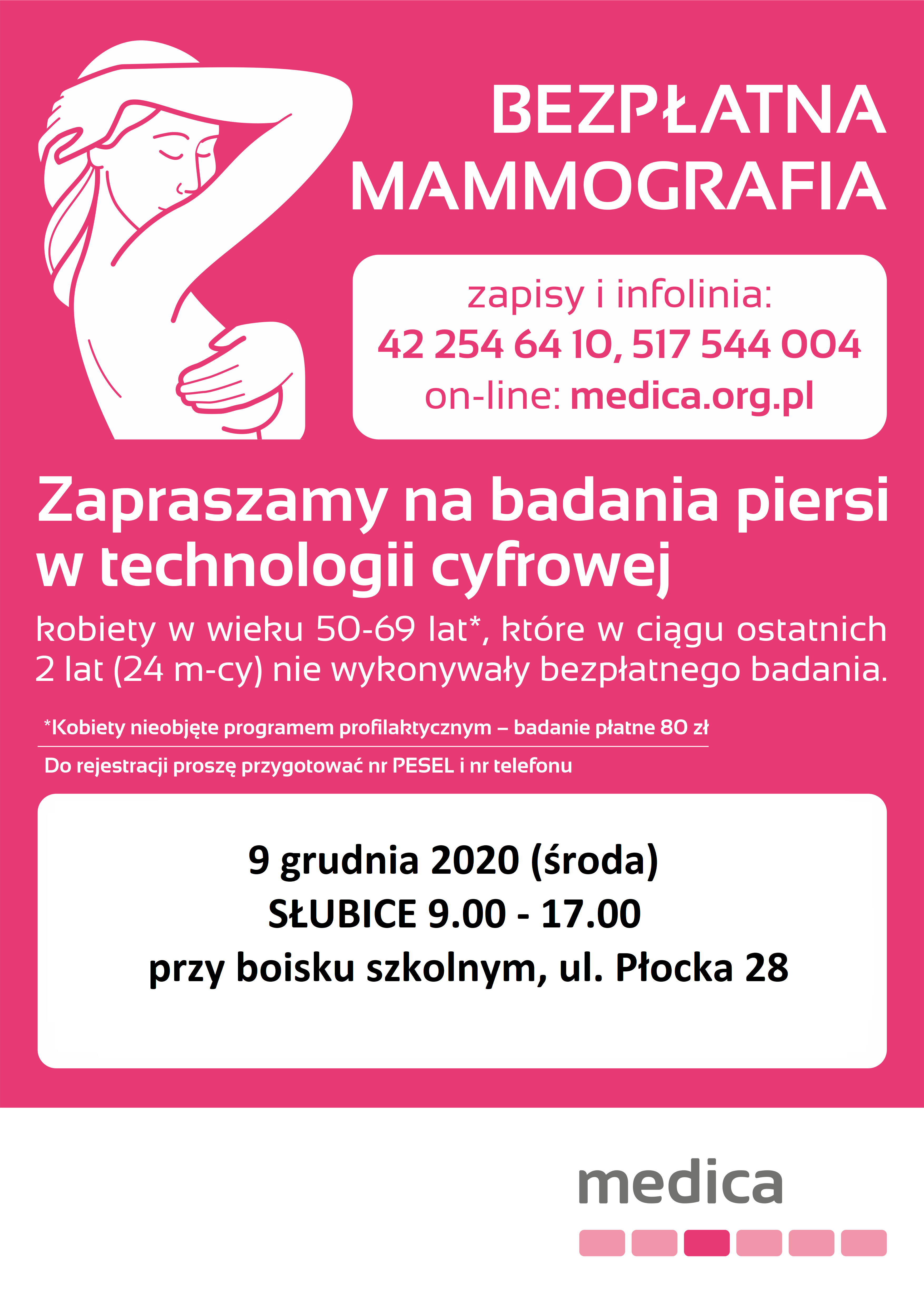 Bezpłatna mammografia