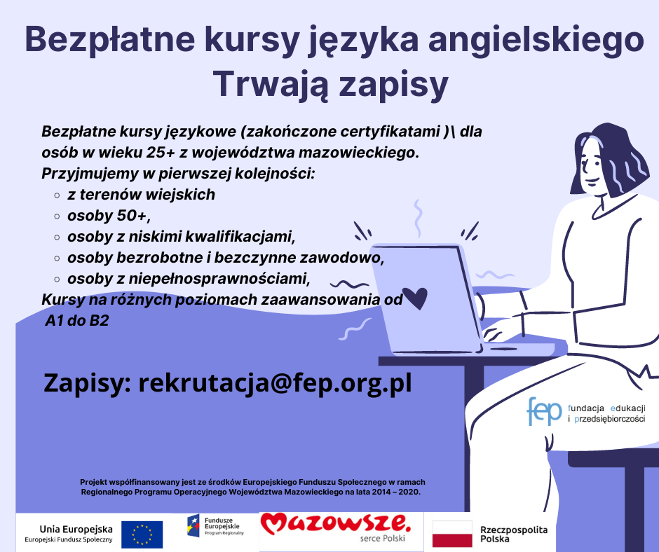 Bezpłatny kurs języka angielskiego 
