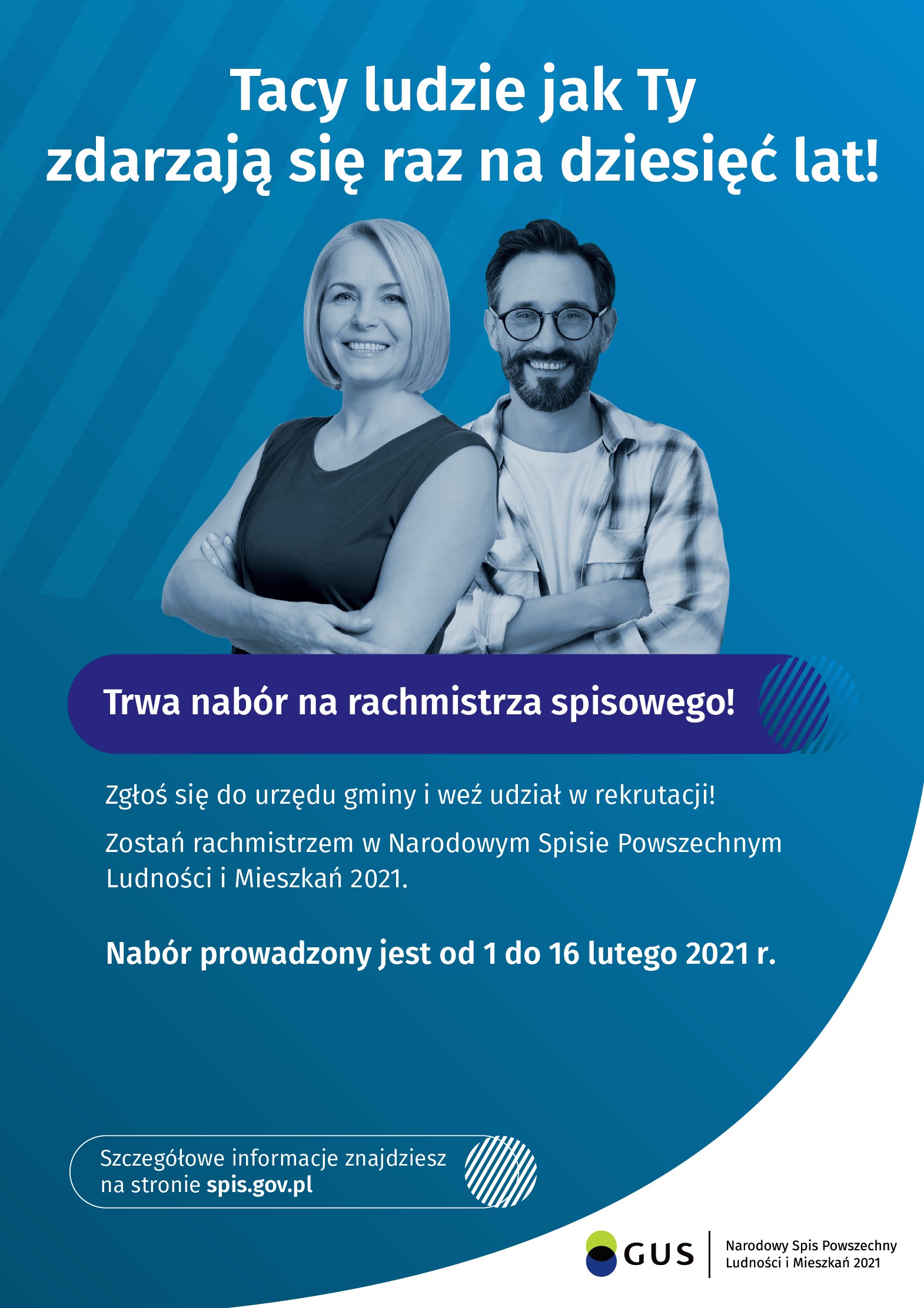 Trwa nabór na rachmistrza spisowego