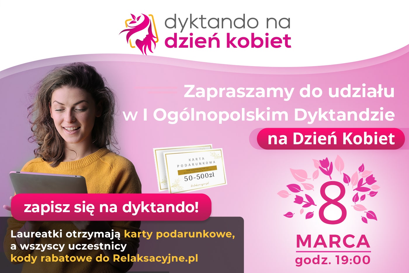 Ogólnopolskie Dyktando na Dzień Kobiet